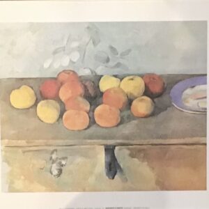 Mele E Biscotti - Paul Cézanne (30x24 cm)