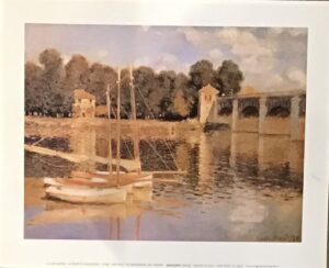 Lámina de Arte Clásica - I’ll Ponte Di Argenteuil (30x24)