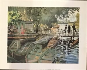 Bagnanti Alla Grenouillere - Claude Monet (30x24 cm)