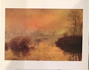 Lámina Clásica - Voucher De Soleil A Lavacourt (30x24 cm)