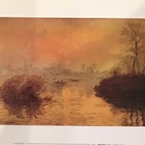 Lámina Clásica - Voucher De Soleil A Lavacourt (30x24 cm)