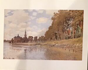 Lámina de Arte Clásica - Zaandam de Claude Monet (30x24 cm)