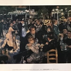 Lámina Clásica I Ballo Del Moulin de La Gallette (30x24)