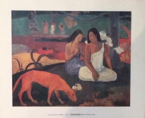 Lámina Clásica Paul Gauguin - Área Rea (30x24 cm)