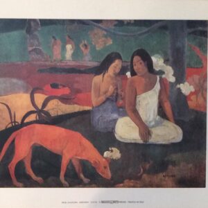 Lámina Clásica Paul Gauguin - Área Rea (30x24 cm)