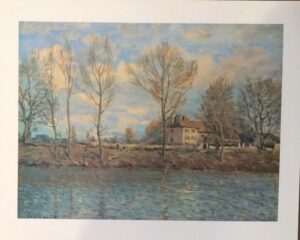 L’ Ile De La Grand Jatte - Alfred Sisley (30x24 cm)