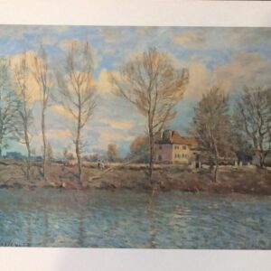 L’ Ile De La Grand Jatte - Alfred Sisley (30x24 cm)