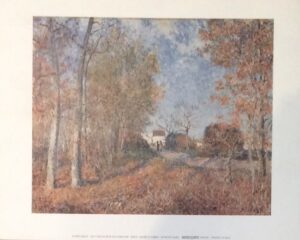 Lámina Clásica - Un Coin De Bois Aux Sablos (30x24 cm)