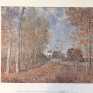 Lámina Clásica - Un Coin De Bois Aux Sablos (30x24 cm)