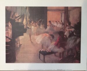 Dancing School - Edgar Degas (30x24)