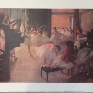Dancing School - Edgar Degas (30x24)