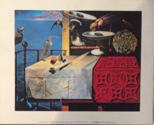 Lámina Clásica - Natura Morta Vivente de Salvador Dali (30x24 cm)