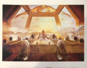 La Cene - Salvador Dali (30x24 cm)