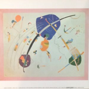 Lámina Clásica Verso Il Blu - Wassilly Kandinsky (30x24 cm)