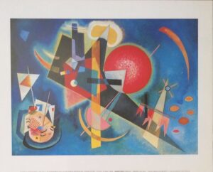 Lamiana de Arte - Nel Blu de Wassily Kandinsky (30x24 cm)