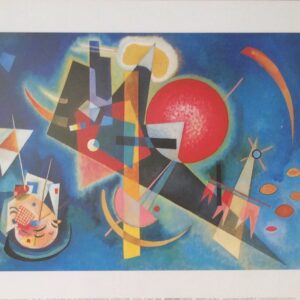 Lamiana de Arte - Nel Blu de Wassily Kandinsky (30x24 cm)