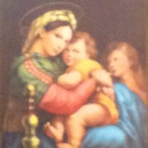 Madonna Della Seggiola - Raffaello Sancio (10x15 cm)