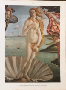 Lámina Clásica La Nascista Di Venere (24x30 cm)