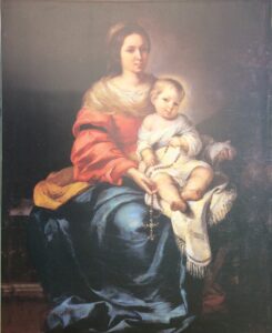 Lámina Clásica - Madonna Del Rosario (10x15 cm)