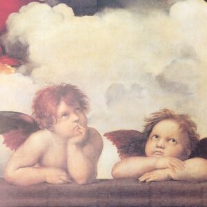 Lámina Clásica - Cherubini de Raffaello (40x30 cm)