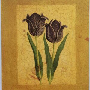 Lámina de Arte - Antiqued Tulip (20x25 cm)