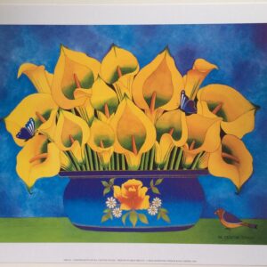 Lámina de Arte - Lisies Bouquet 1 (30x24 cm)