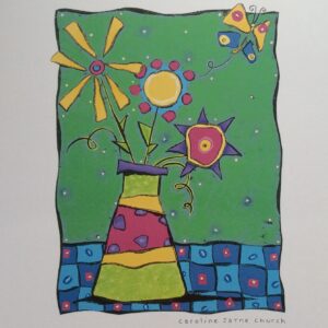 Sunshine Flower I - Caroline Church (20x25 cm)