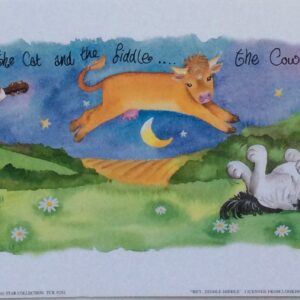 Hey Diddle Diddle - W. Darker (25x10 cm)