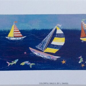 Lámina Infantil Colorful Salí II - L. Davies (25x10 cm)