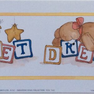 Swett Dreams - Lamina Infantil (25x10 cm)