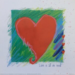 Lámina Infantil 'Love' - Susan Zulauf (23x23 cm)