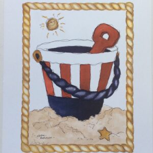Pail and Shovel - C. Robinson (20x25 cm)
