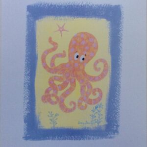 Lámina Infantil OCTOPUS - L. DAVIES (20x25 cm)