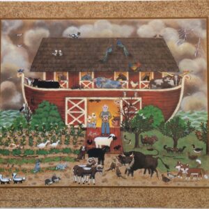 Lámina Infantil RED BARN ARC - Dona Douma (25x20 cm)