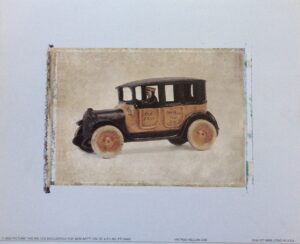 Lámina Infantil Vintage Yellow (25x20 cm)