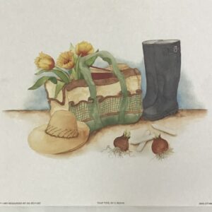 Lámina de Arte Jardinería - Tulip Tote (25x20 cm)
