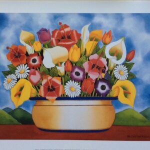 Lámina de Arte Floribunda II - Cristina Posada (30x24 cm)