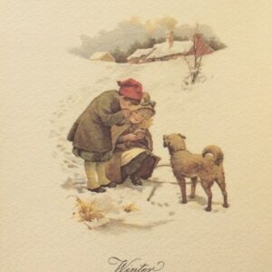 Lámina de Arte Clásica - WINTER (25x35 cm)