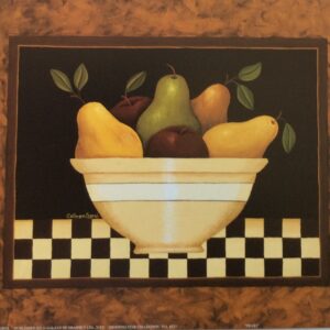 Lámina de Arte - PEARS por C. SGROI (25x20 cm)
