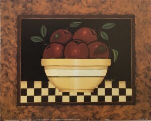 Lámina de Arte - APPLES by C. SGROI (25x20 cm)