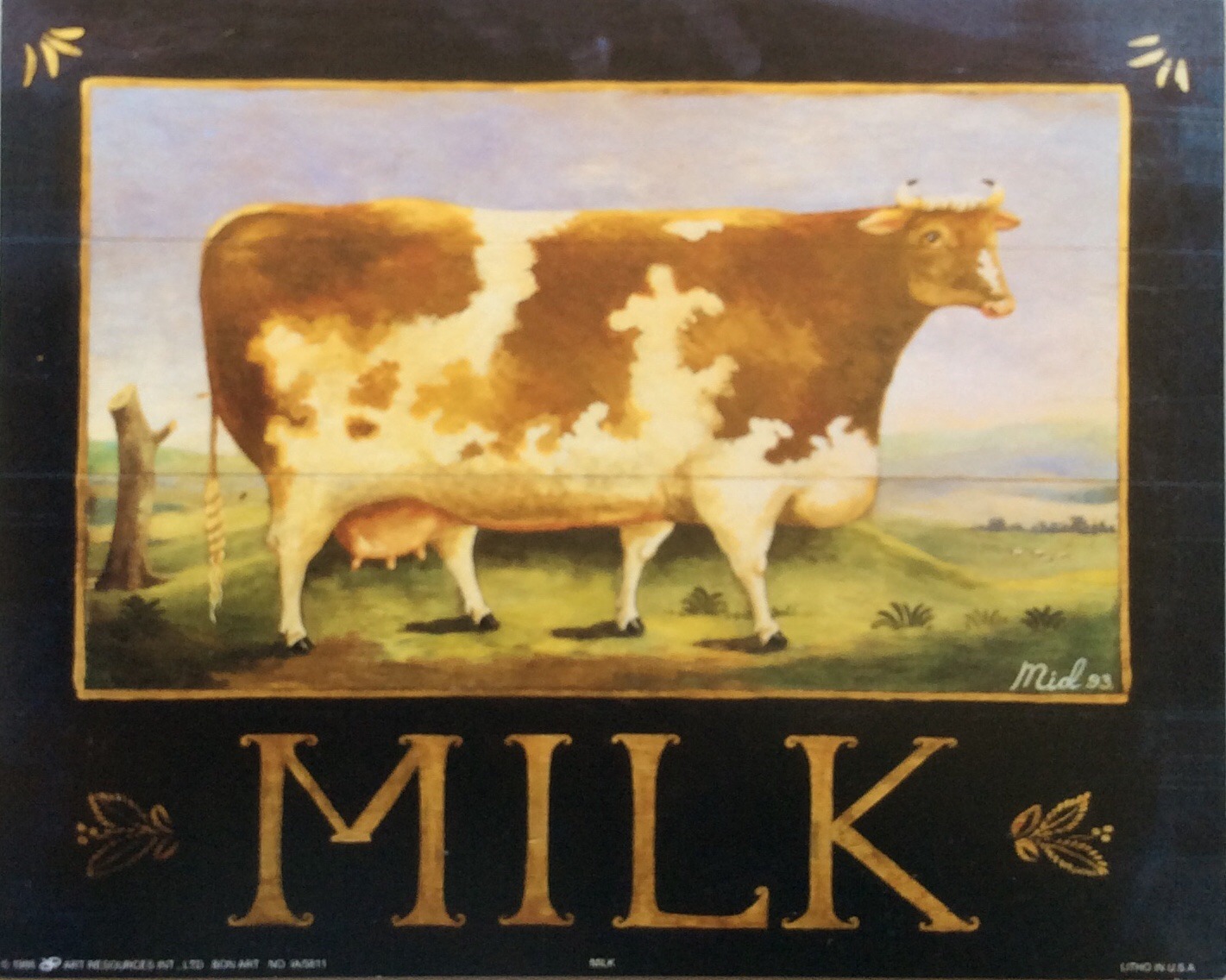 Lámina de Arte - MILK (25x20 cm) - Animales