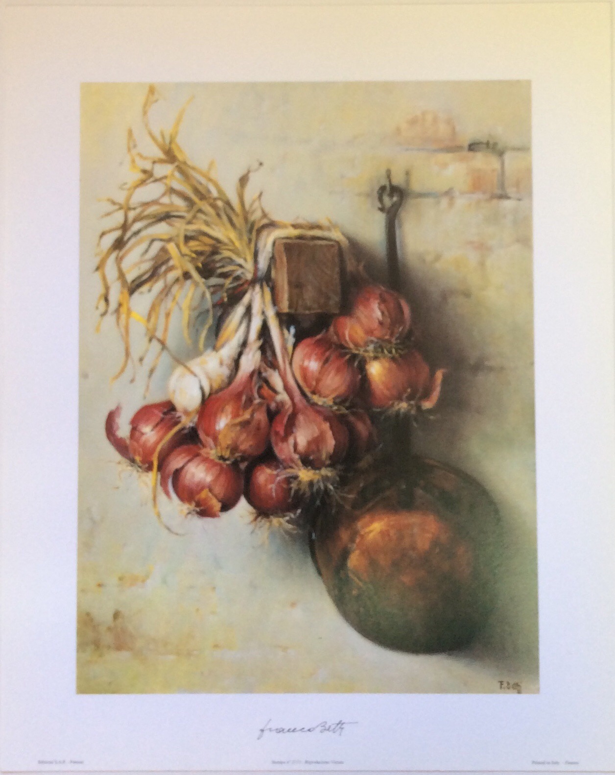 Lámina de Bodegones - Franco Beth (25x30 cm)