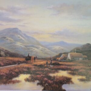 Lámina de Arte Paisajística - Last Light of the Day (31x26)