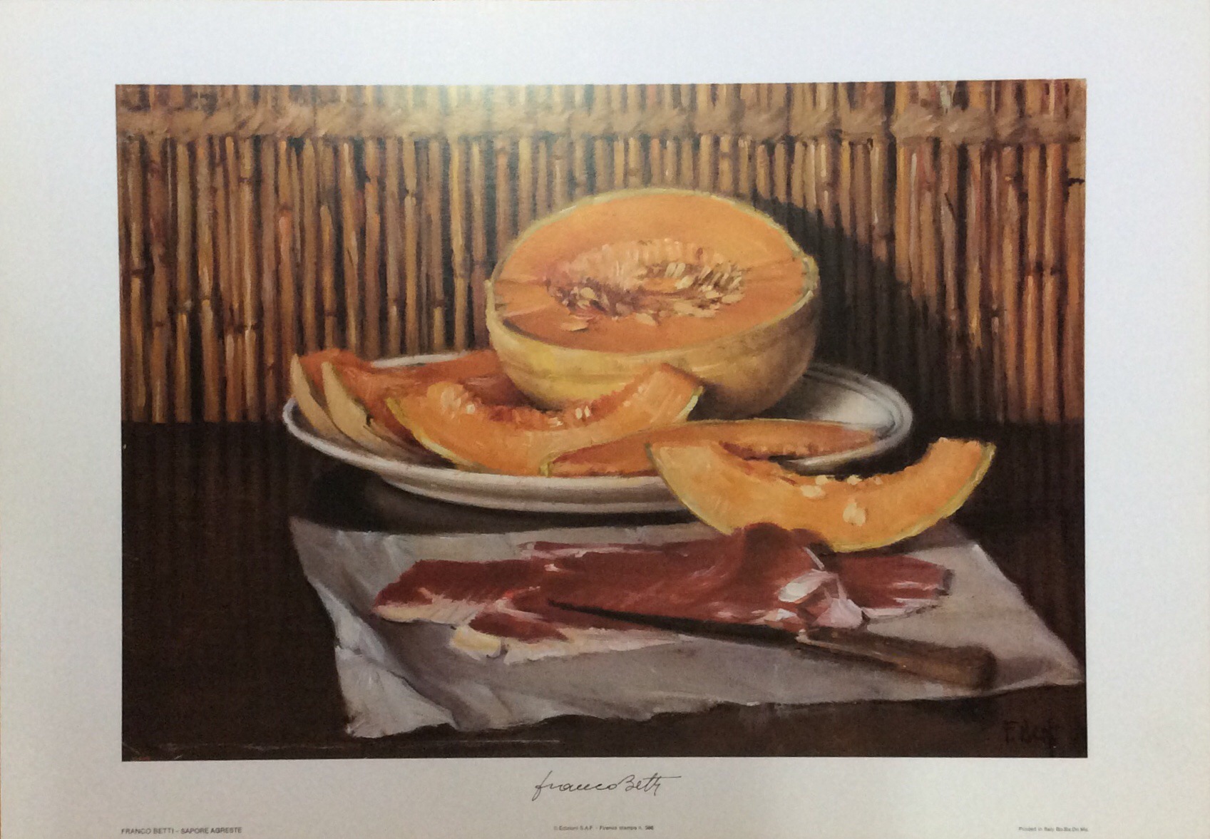 Lámina de Bodegón - Franco Beth (50x35 cm)