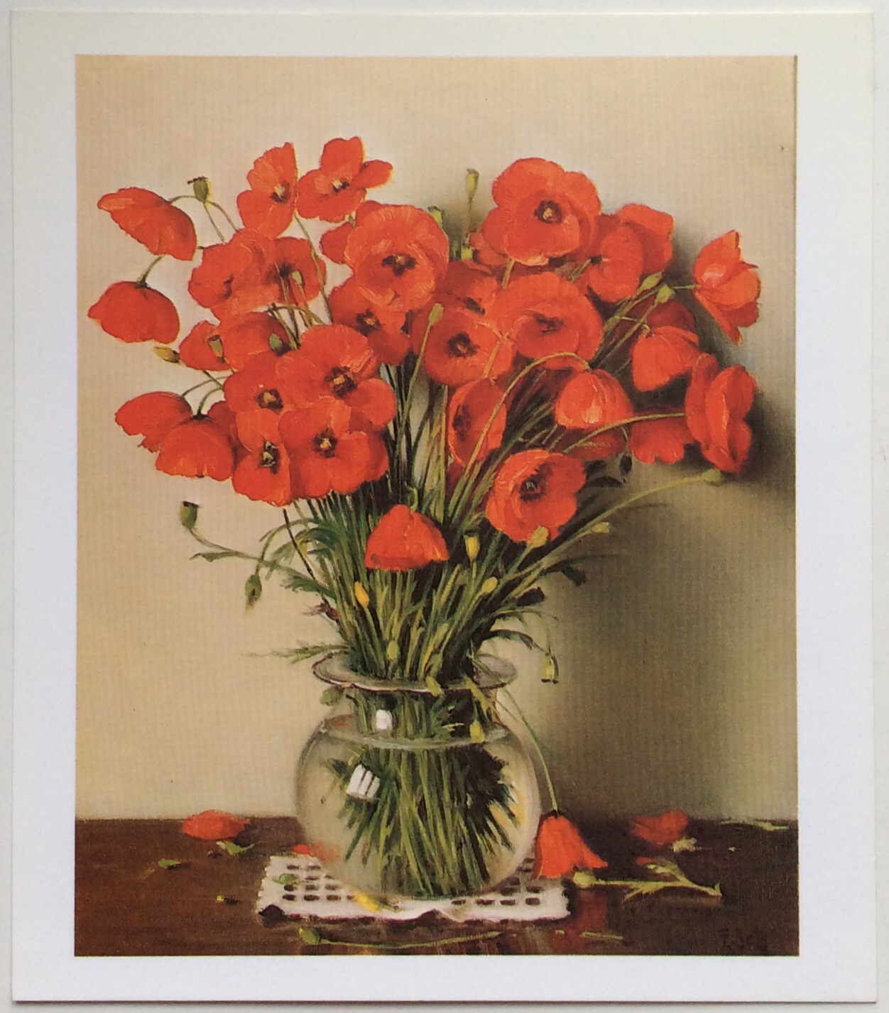 Lámina de Arte Flores - Franco Beth (35x50 cm)
