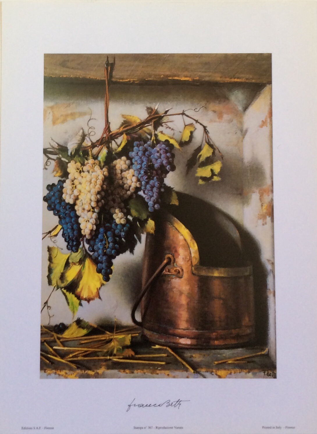 Lámina de Arte Bodegones - Franco Beth (50x70 cm)