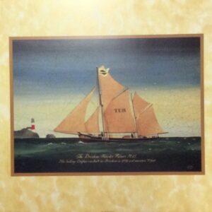 The Brixham Trawler - Laminas Marinas (50x40 cm)