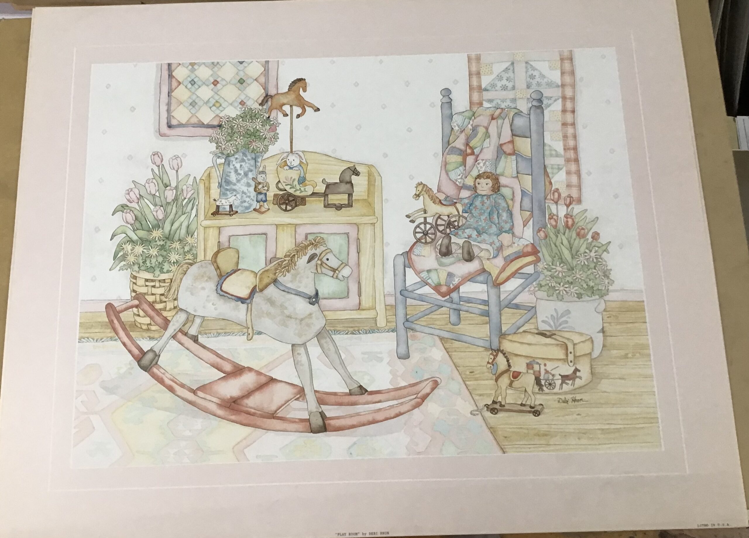 Lámina Infantil - Play Romo by Debí Hron (50x40 cm)