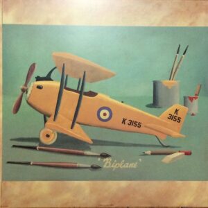 Lámina Infantil - BI PLANE de M. Wiscombe (50x40 cm)
