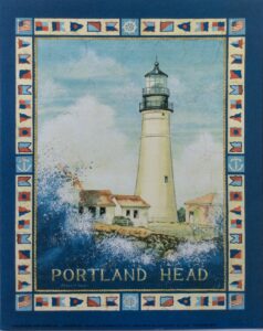 Lámina de Arte Portland Head - Richard Henson (40x50 cm)